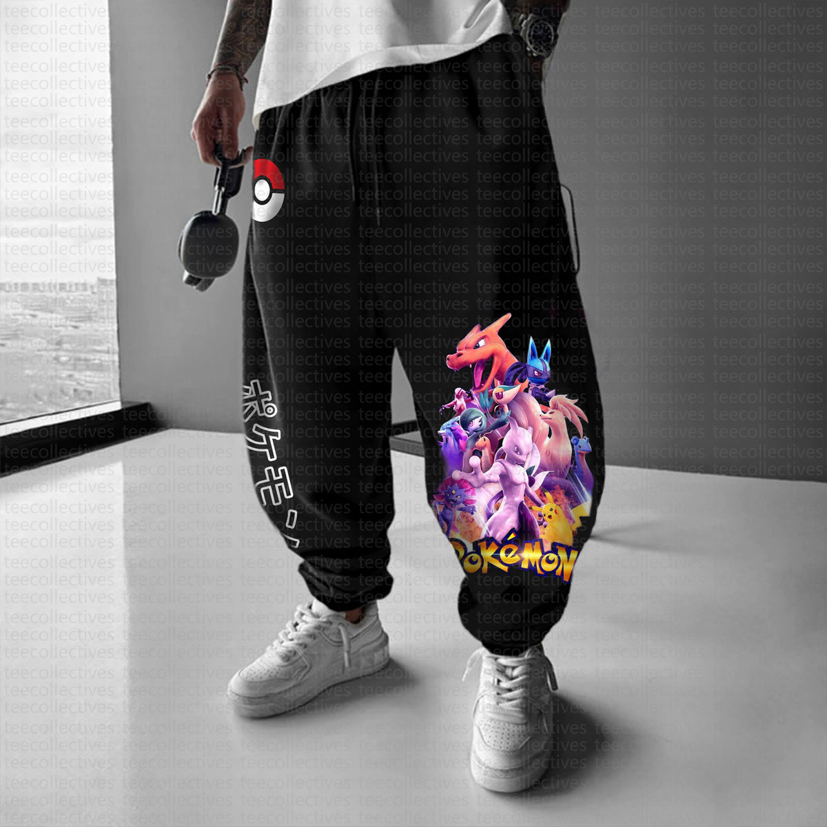 PKM-Unisex Casual Anime Streetwear Pants