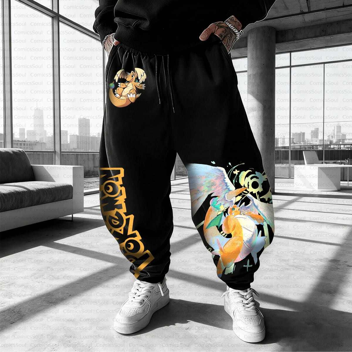 PKM-Unisex Casual Anime Streetwear Pant