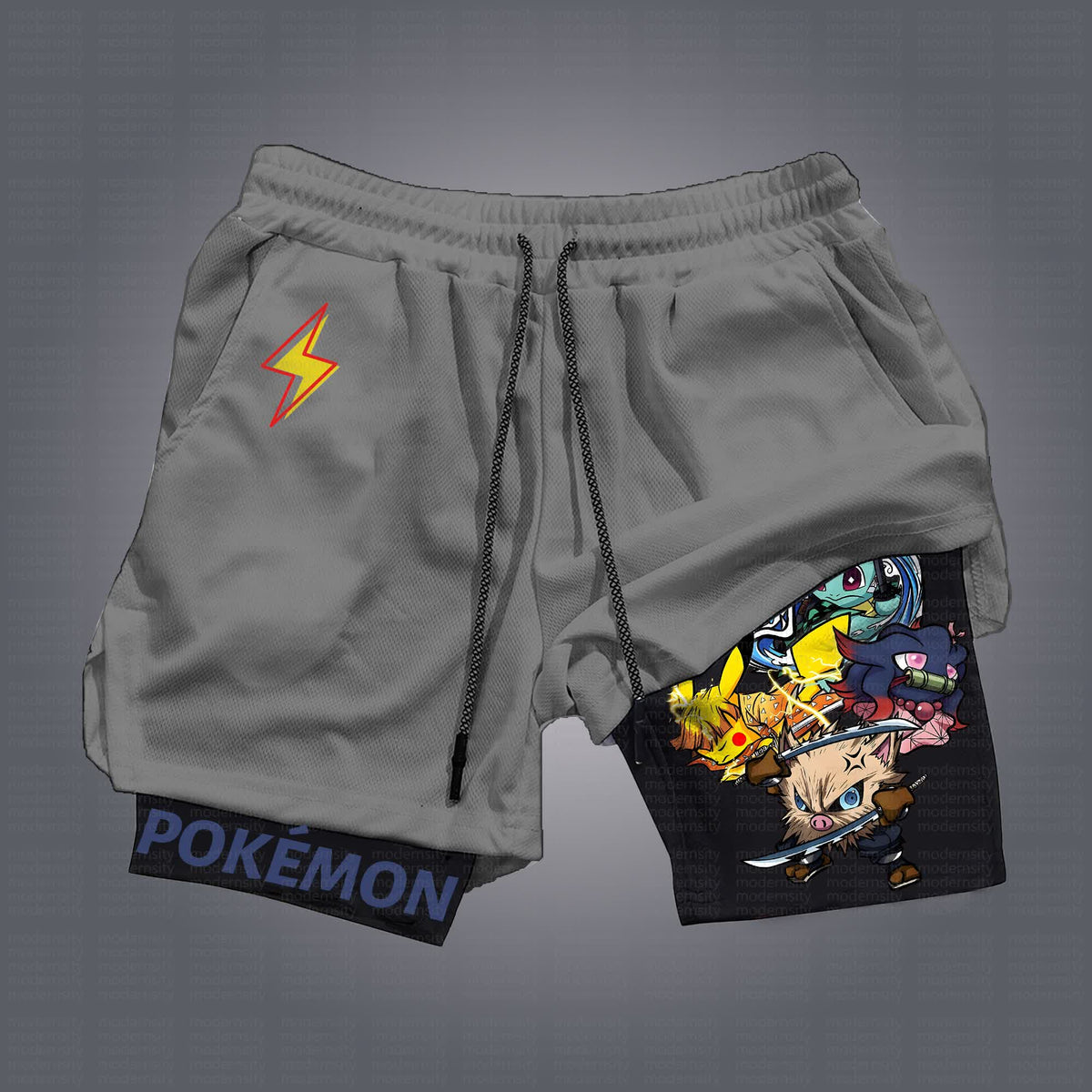 PKM-Unisex Casual Anime Streetwear Shorts