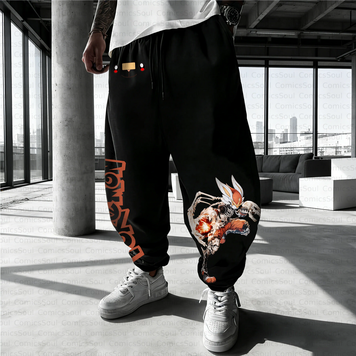 PKM-Unisex Casual Anime Streetwear Pant