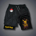 PKM-Unisex Casual Anime Streetwear Shorts