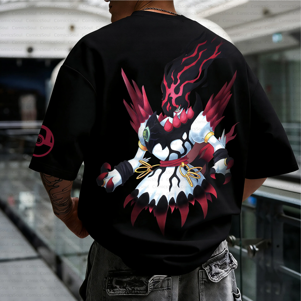 PKM-Unisex Anime Inspired Vintage T-Shirt