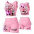 Dragon Ball Women's Anime-Print Tank Top And Shorts Sports Set
