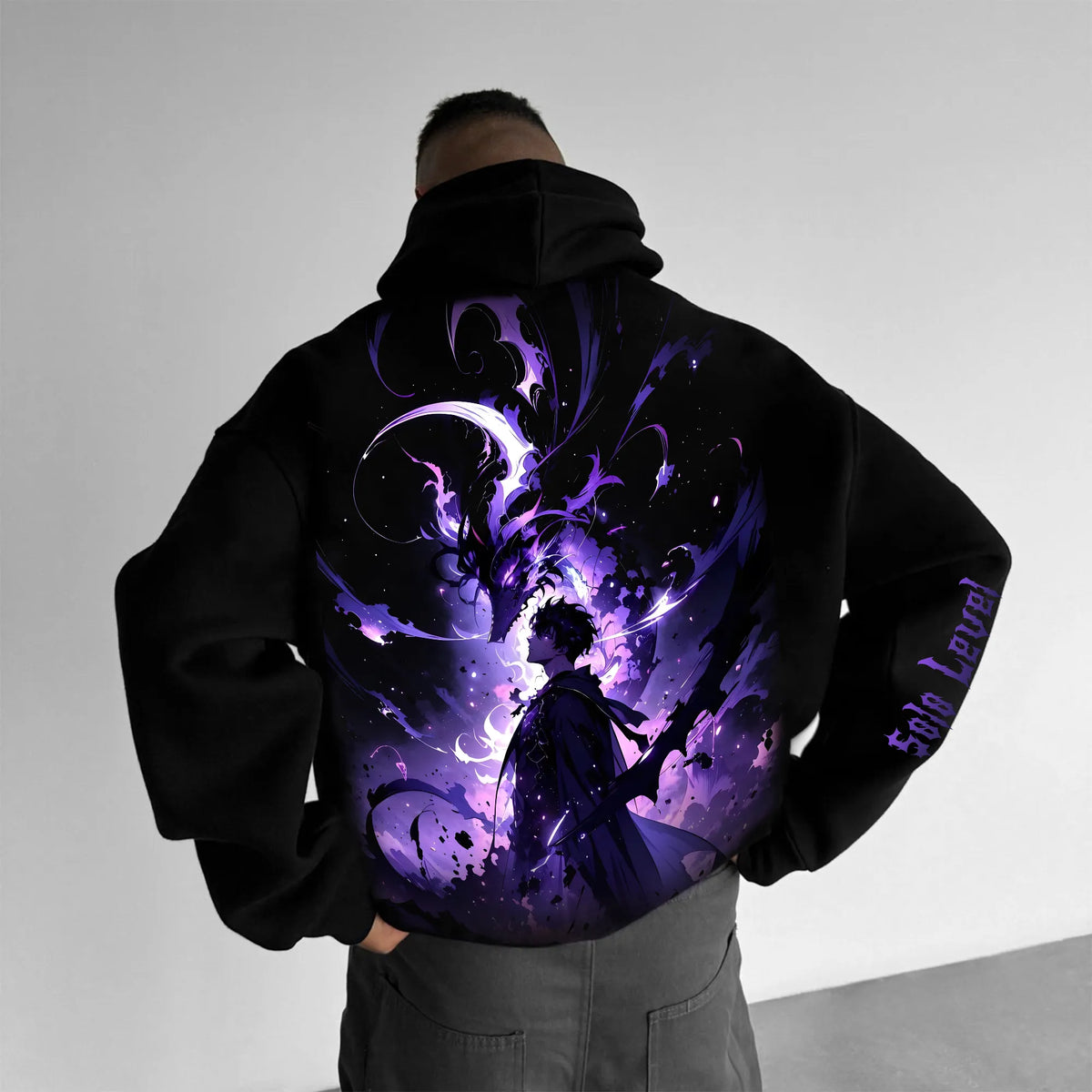 SL-Unisex Anime Graphic Streetwear Vintage Hoodie