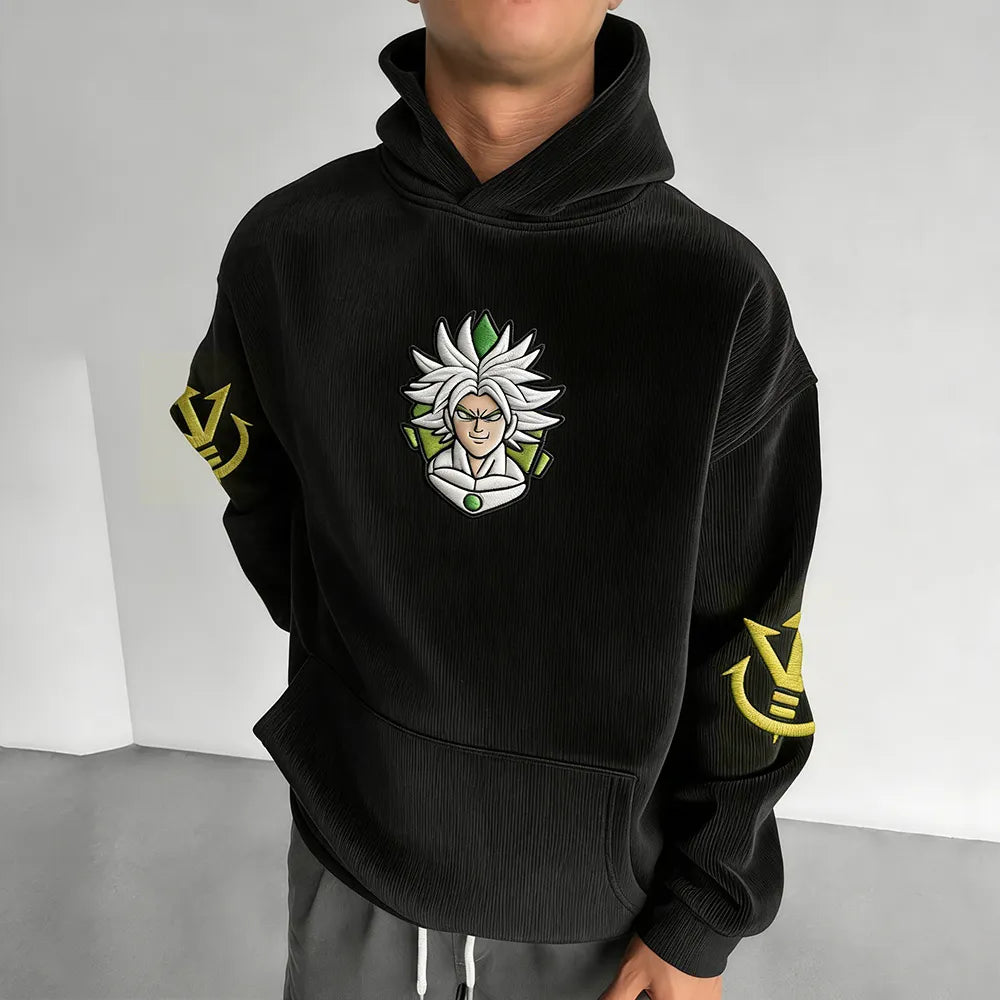 Dragon Ball Color Blocked Plush Hoodie