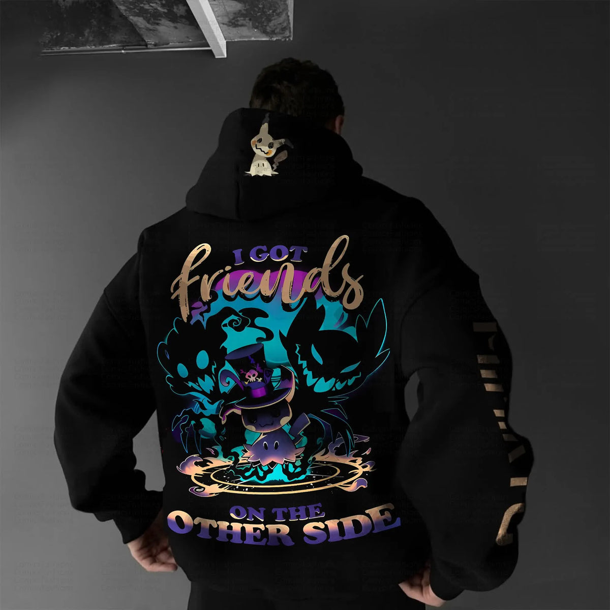 PKM-Unisex Anime Graphic Streetwear Vintage Hoodie
