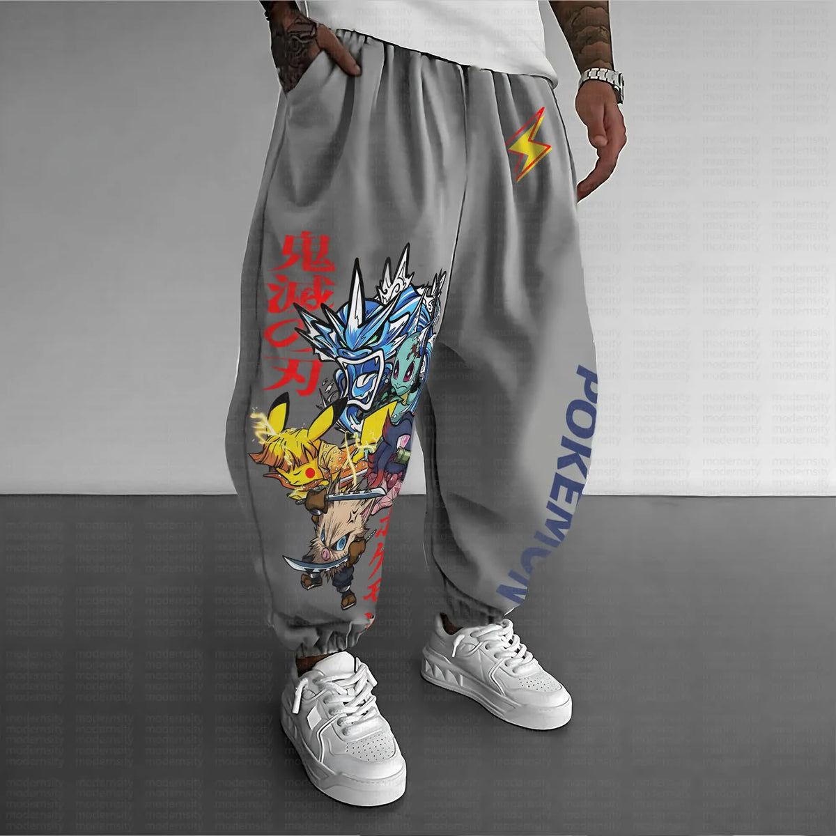 PKM-Unisex Casual Anime Streetwear Pants