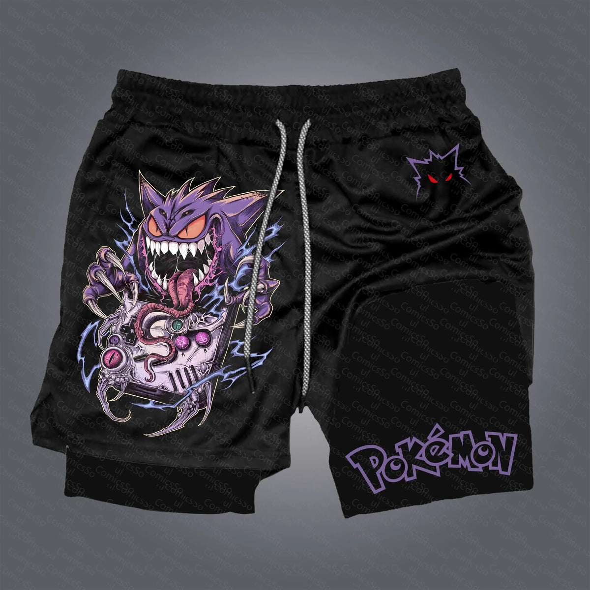 PKM-Unisex Casual Anime Streetwear Shorts