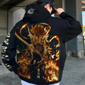 PKM-Unisex Graphic Streetwear Vintage Plush Hoodie