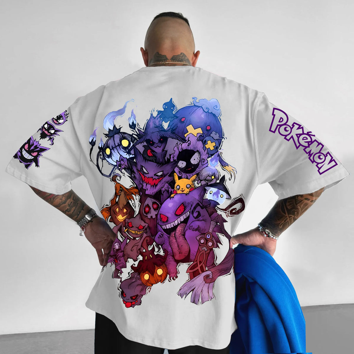 PKM-Unisex Anime Inspired Vintage T-Shirt