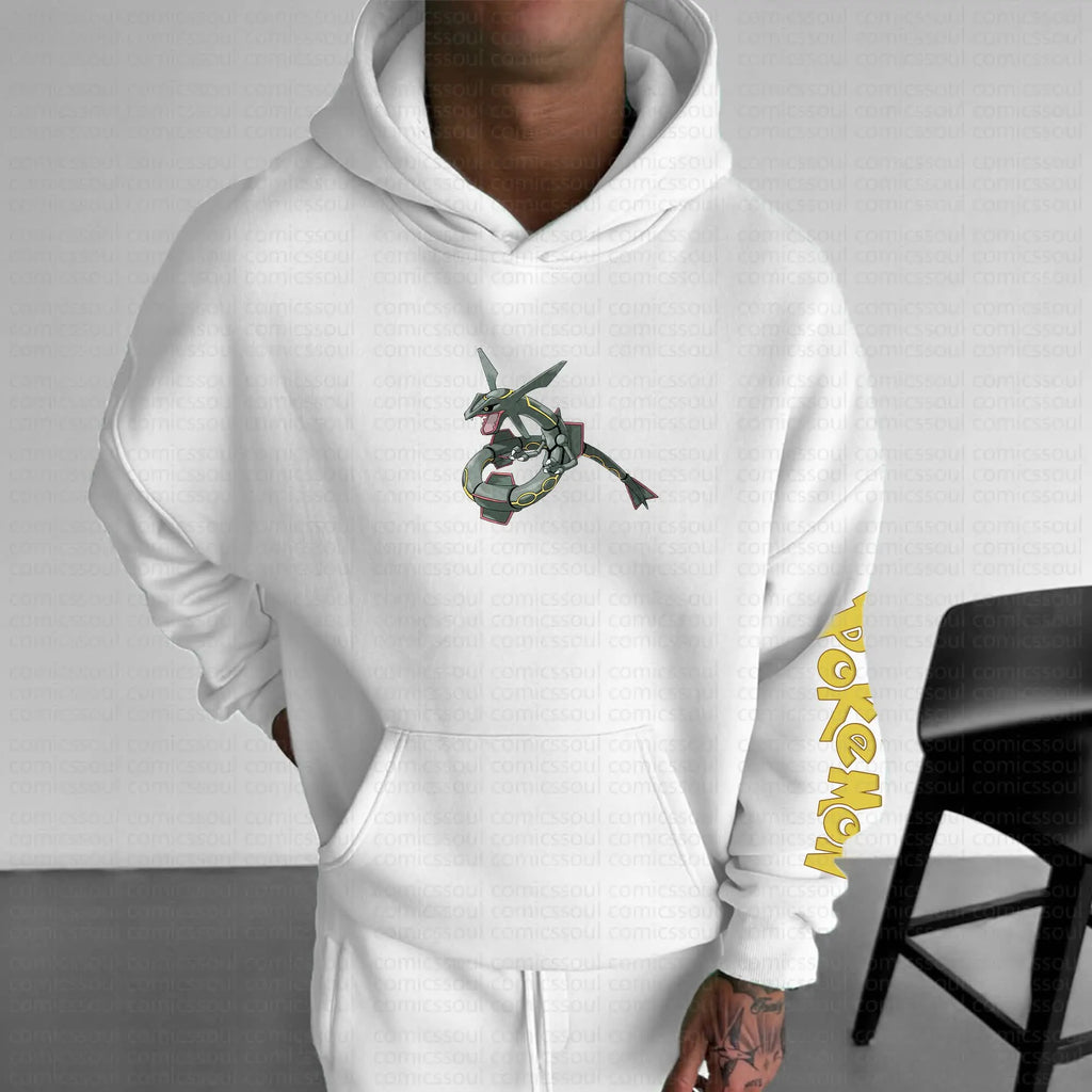 PKM-Unisex Anime Graphic Streetwear Vintage Hoodie