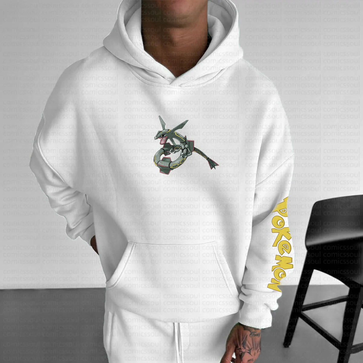 PKM-Unisex Anime Graphic Streetwear Vintage Hoodie