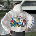 PKM-Unisex Anime Inspired Vintage Plush Hoodie