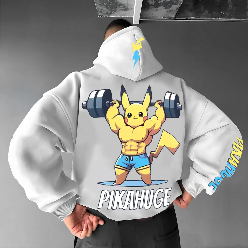 PKM-Unisex Anime Graphic Streetwear Vintage Hoodie