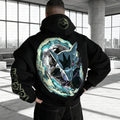 PKM-Unisex Anime Inspired Vintage Plush Hoodie