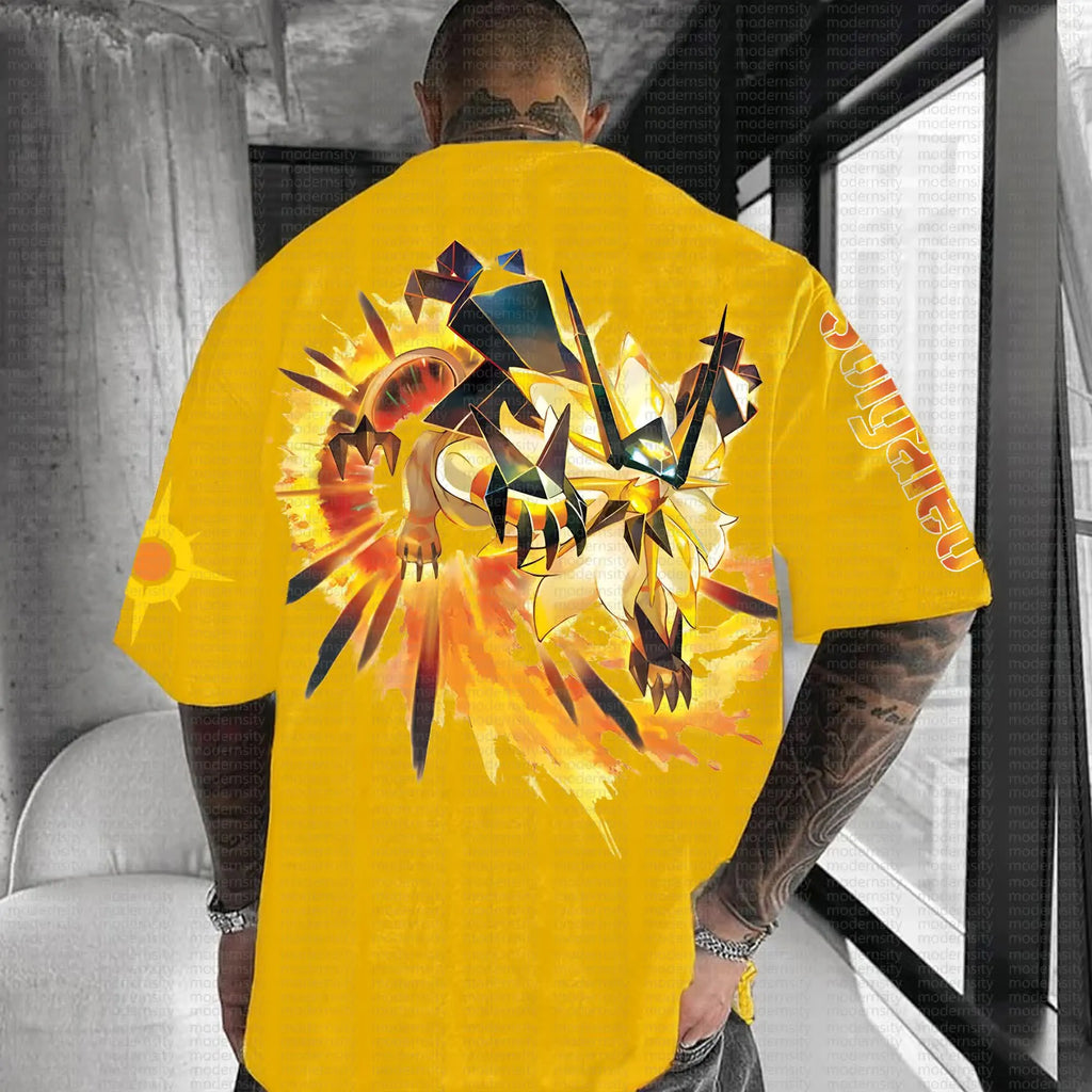 PKM-Unisex  Anime Inspired Vintage T-Shirt