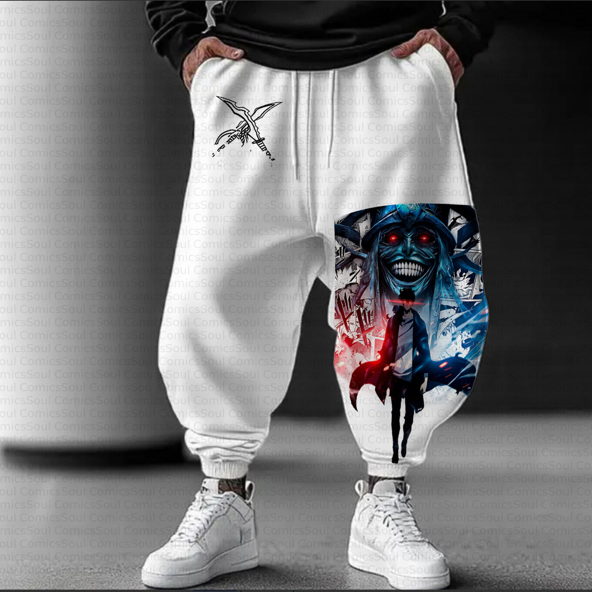 SL-Unisex Casual Streetwear Plush Pants