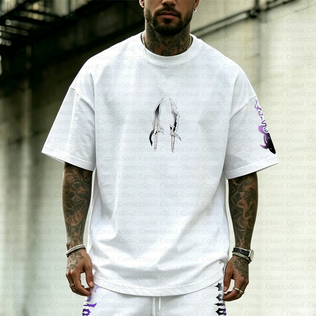 SL-Unisex Anime Inspired Vintage T-Shirt