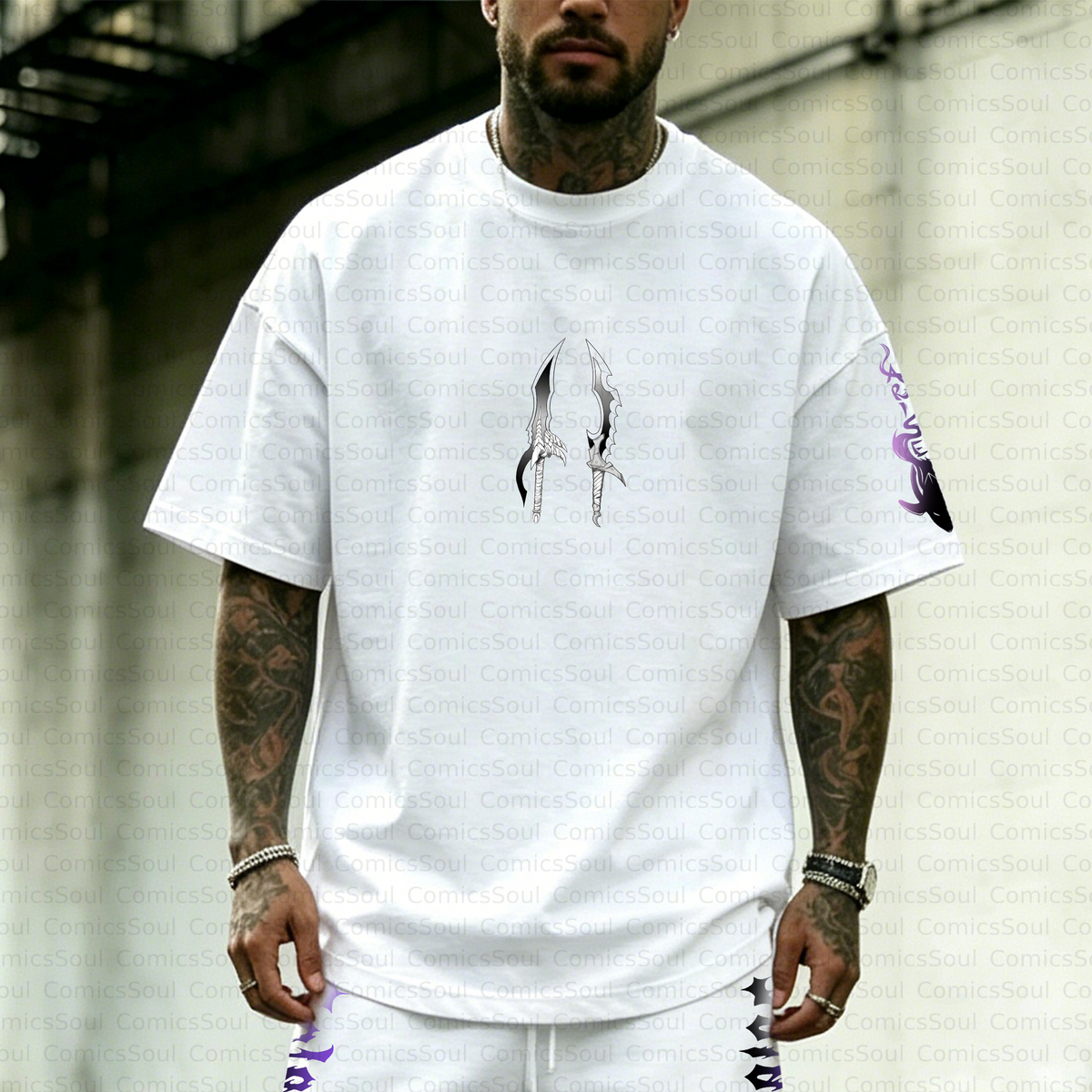 SL-Unisex Anime Inspired Vintage T-Shirt