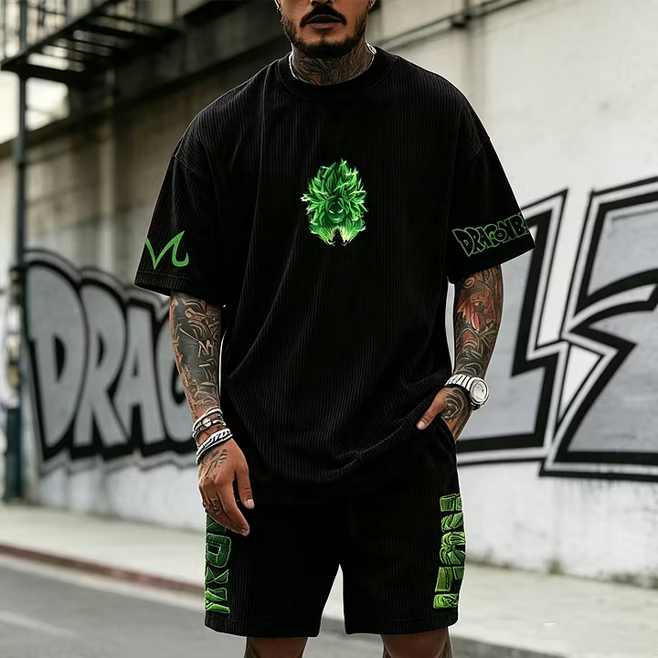 Dragon Ball Vintage Rock Band Graphic Tee