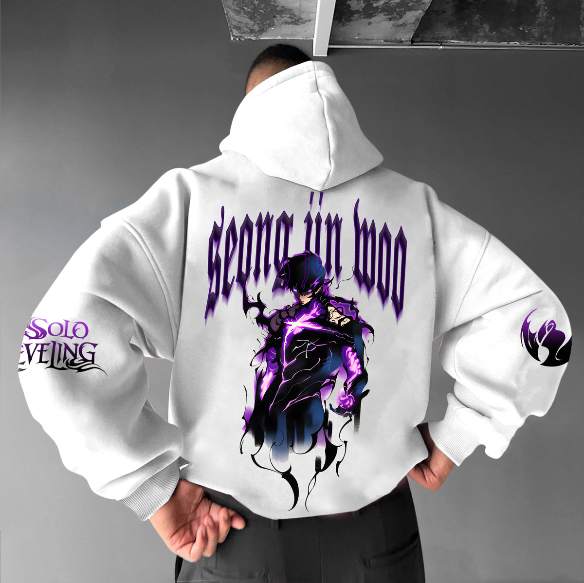 SL-Unisex Anime Graphic Streetwear Vintage Hoodie