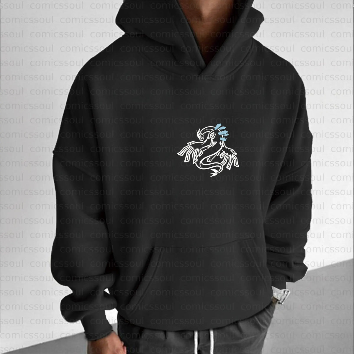 PKM-Unisex Anime Graphic Streetwear Vintage Hoodie