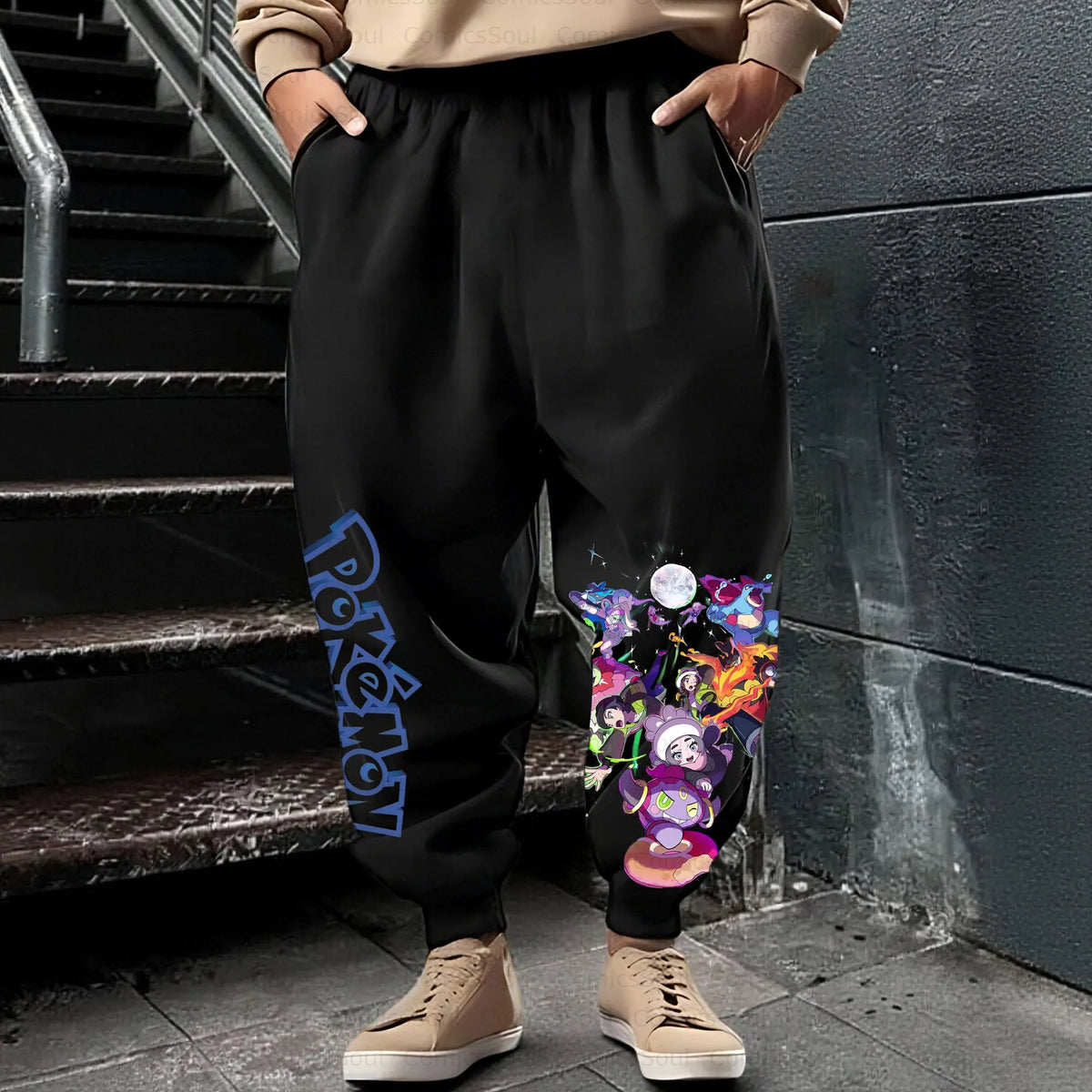 PKM-Unisex Casual Anime Streetwear Pant