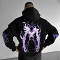 SL-Igris Unisex Anime Graphic Streetwear Vintage Hoodie