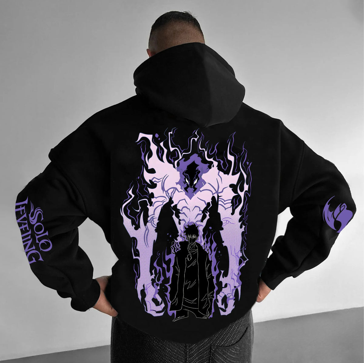 SL-Igris Unisex Anime Graphic Streetwear Vintage Hoodie