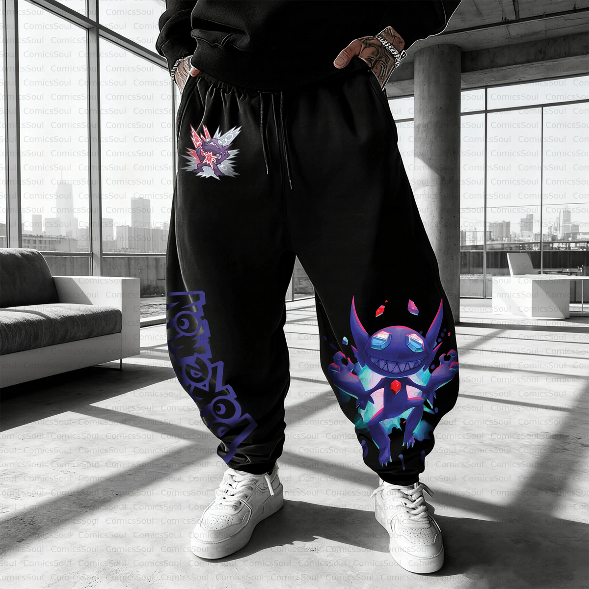 PKM-Unisex Casual Anime Streetwear Pant