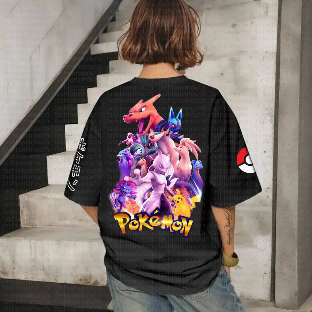 PKM-Anime Inspired Vintage T-Shirt