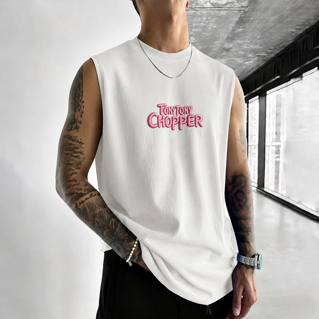 One Piece Unisex Anime-print Tank Top