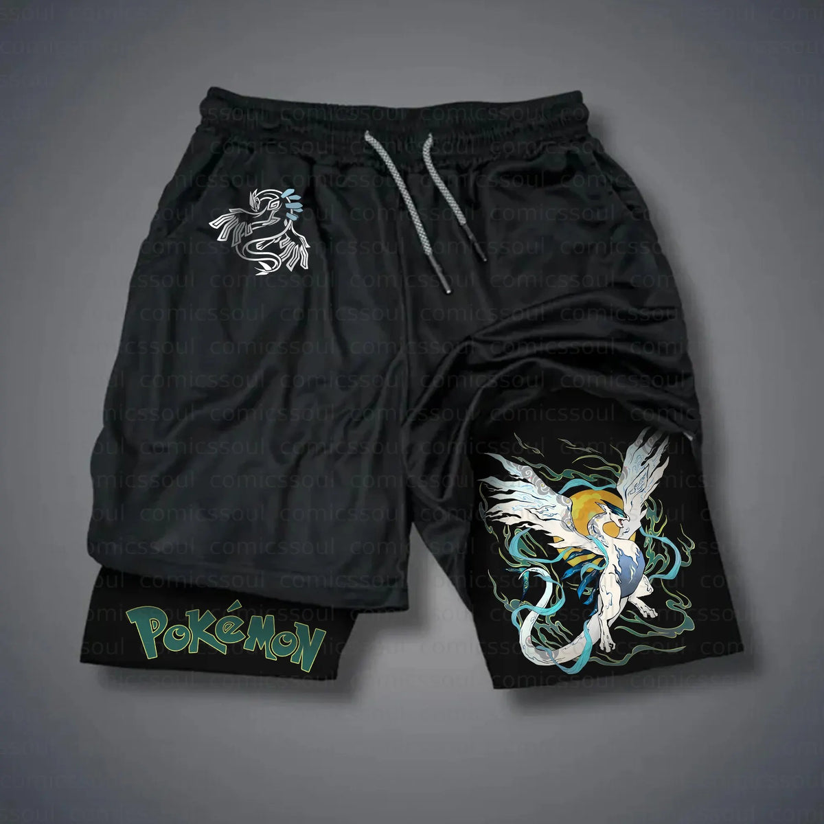PKM-Unisex Casual Anime Streetwear Shorts