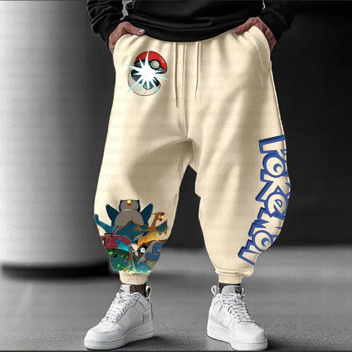 PKM-Unisex Casual Anime Streetwear Pant