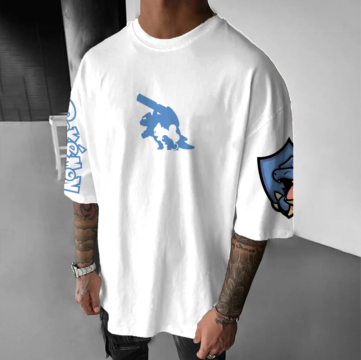 PKM-Unisex  Anime Inspired Vintage T-Shirt