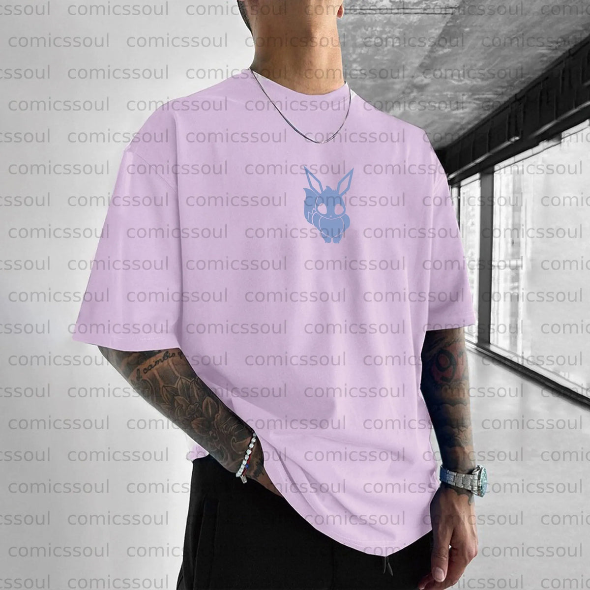 PKM-Unisex Anime Inspired Vintage T-Shirt