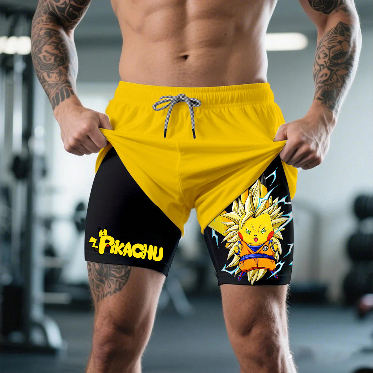 PKM-Unisex Casual Anime Streetwear Shorts 丨Pikachu