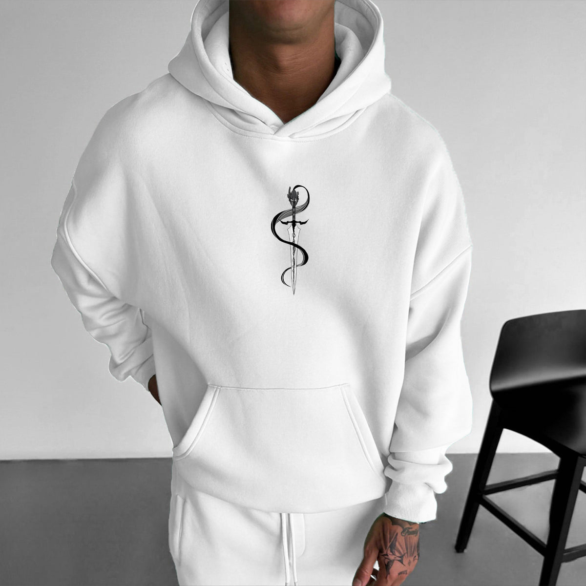 SL-Unisex Anime Graphic Streetwear Vintage Hoodie