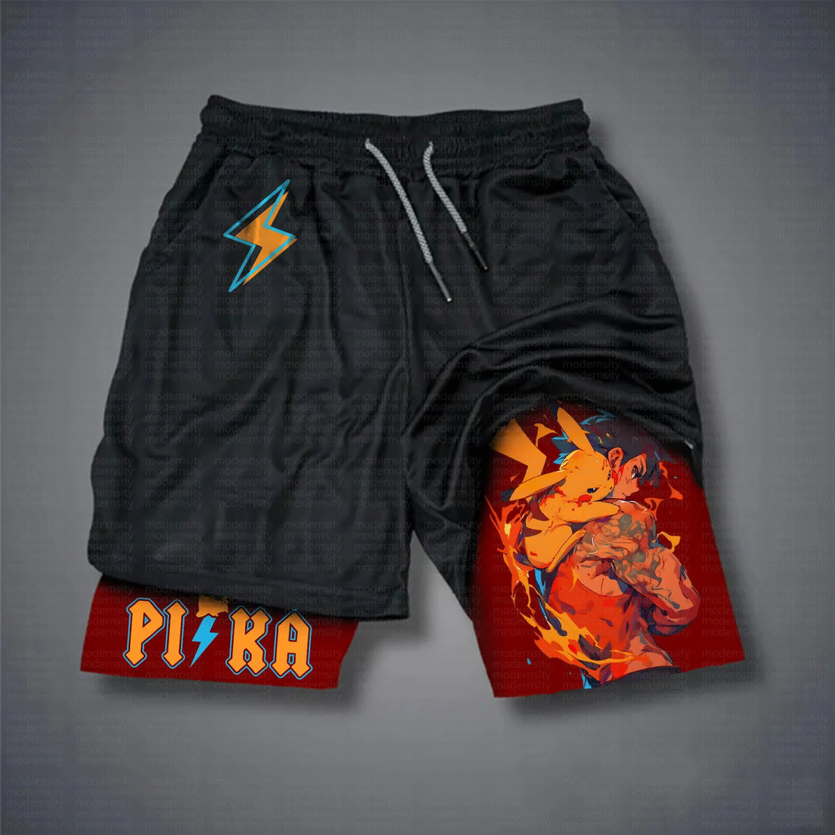 PKM-Unisex Casual Anime Streetwear Shorts