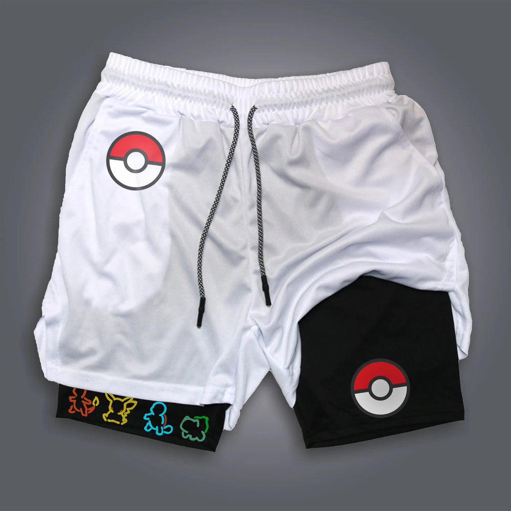 PKM-Unisex Casual Anime Streetwear Shorts