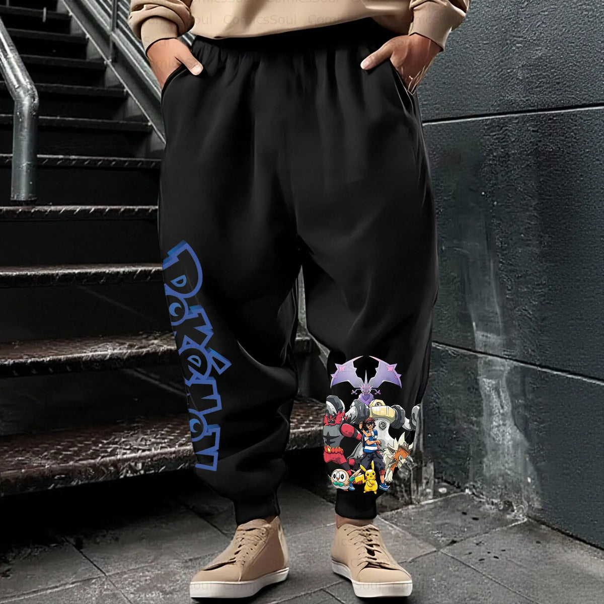 PKM-Unisex Casual Anime Streetwear Pant