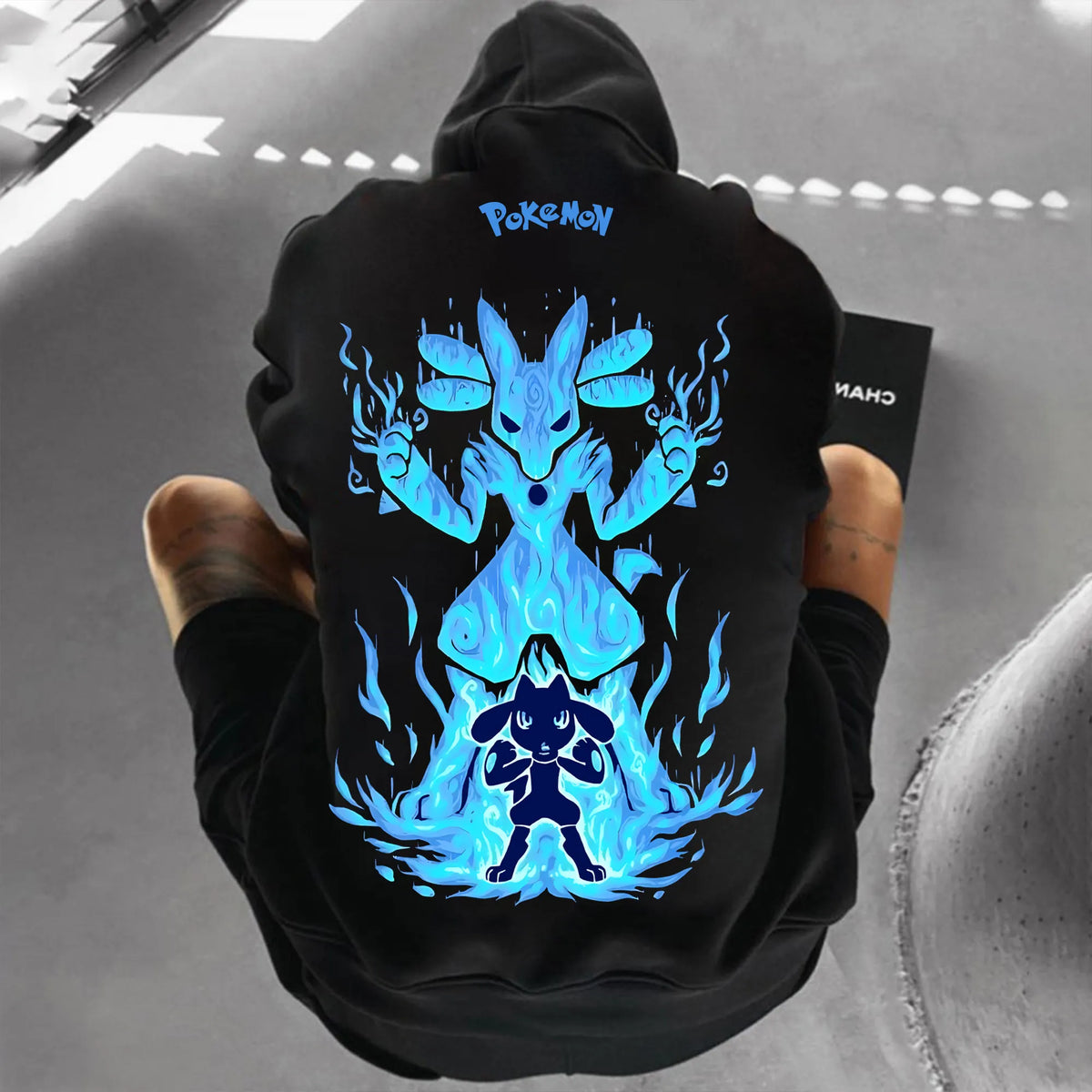 PKM-Unisex Anime Graphic Streetwear Vintage Hoodie