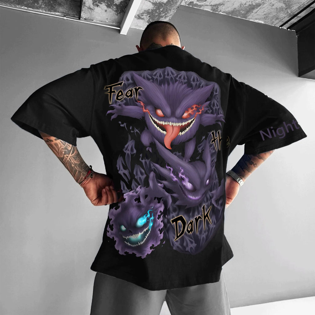 PKM-Unisex Anime Inspired Vintage T-Shirt