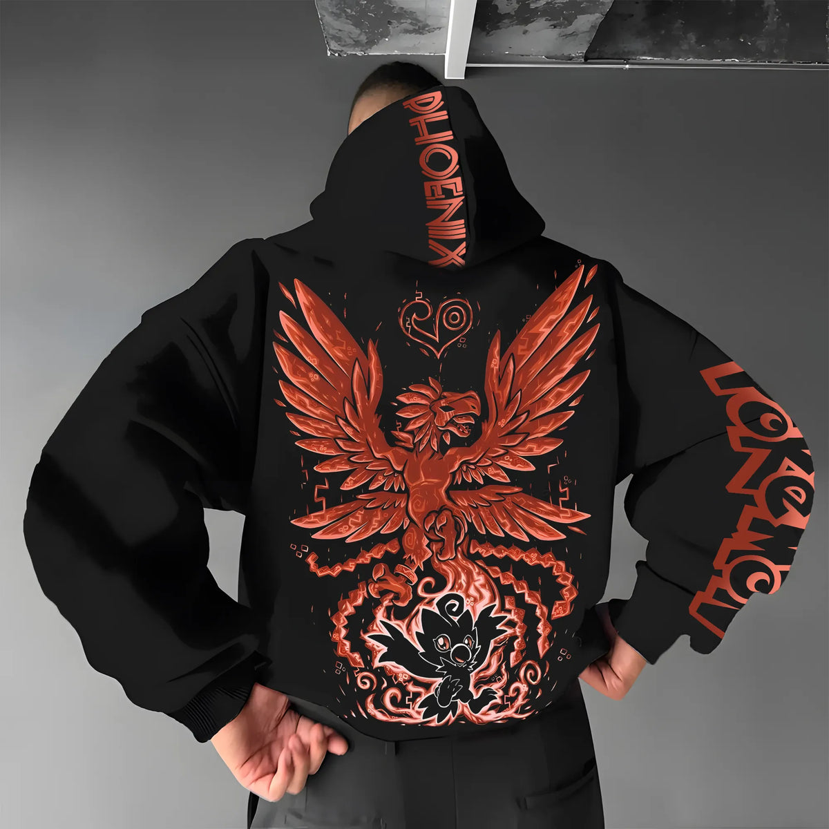 PKM-Unisex Anime Graphic Streetwear Vintage Hoodie