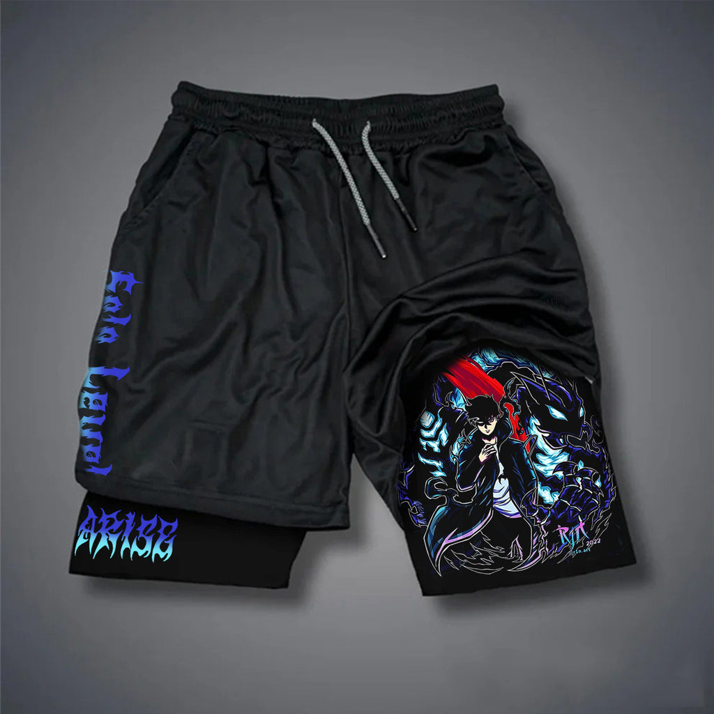 SL-Unisex Casual Anime Streetwear Shorts