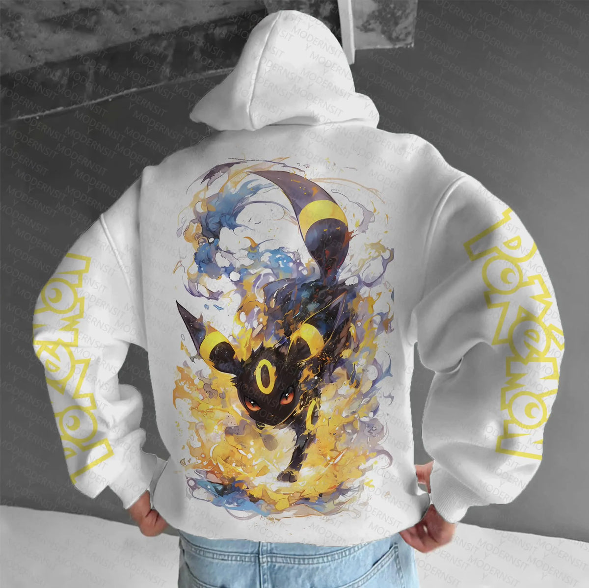 PKM-Unisex Anime Graphic Streetwear Vintage Hoodie