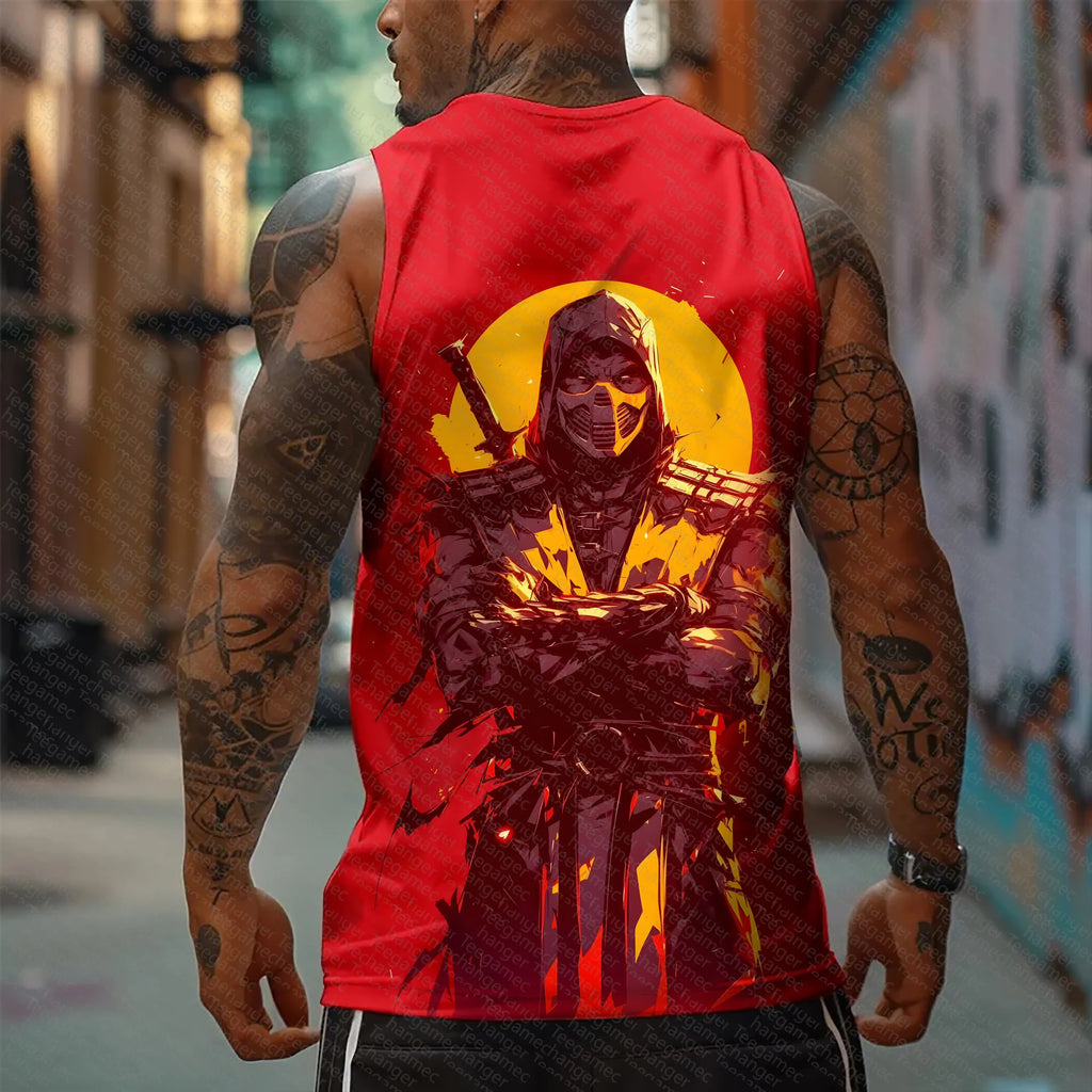 MK-Unisex Casual   Tank Top