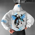 PKM-Unisex Anime Inspired Vintage Plush Hoodie