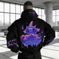 PKM-Unisex Anime Inspired Vintage Plush Hoodie