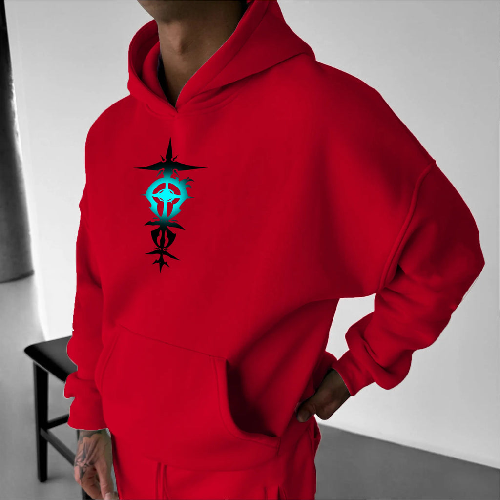 SL-Unisex Anime Graphic Streetwear Vintage Hoodie
